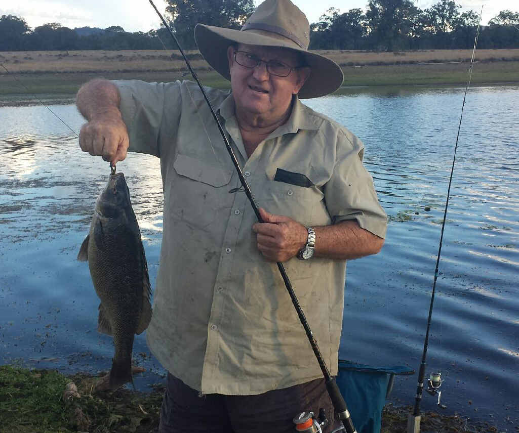 FISH OF THE WEEK: Richard Adams landed this lovely 49cm silver perch at Connolly Dam on bail. Richard is the winner of the fish of the week. FISH OF THE WEEK: Richard Adams landed this lovely 49cm silver perch at Connolly Dam on bail. Richard is the winner of the fish of the week.